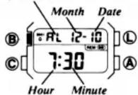 CASIO 874 - [Multi-function alarm operation] - 1