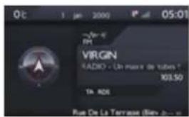 0c 1 2000 P 05:01 VIRGIN RADIO - Un maux de tubes * 103.50 TA: ROS Rue De La Terrasse (Blev J...)