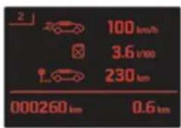 2 100 km/h 3.6 V/100 230 km 000260 km 0.6 km