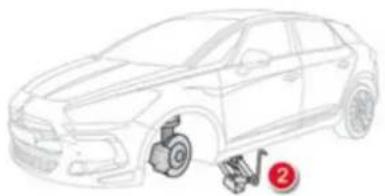 CITROEN DS5 2012.5 - Monterig af hjulet - 1