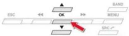 ESC ← OK >> SBC BAND MENU