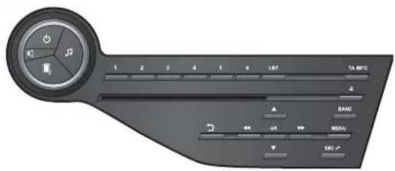 1 2 3 4 5 6 LOT TA MTS BAND MENU OK >> REC