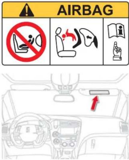 CITROEN DS5 2013.5 - Frakobling af passagerairbag - 4