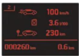 2 100 km/h 3.6 V/100 230 km 000260 km 0.6 km