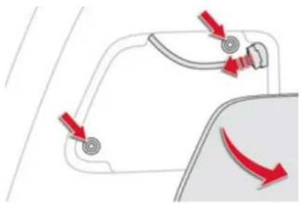 CITROEN DS5 2013.5 - Udskiftning af lygter med lysdioder (LED) - 1