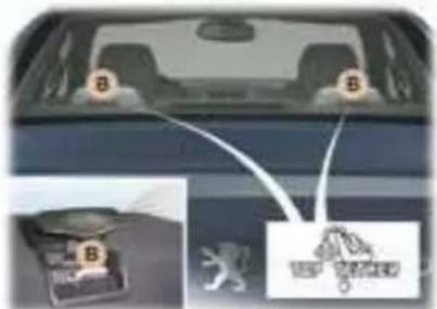 PEUGEOT 407 C (2006) - ISOFIX-FORANKRINGER - 2
