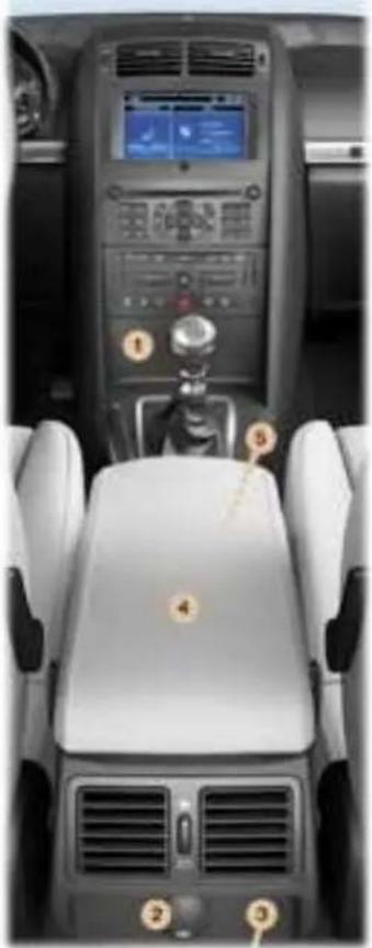PEUGEOT 407 C (2006) - Belysning i bagagerummet - 4