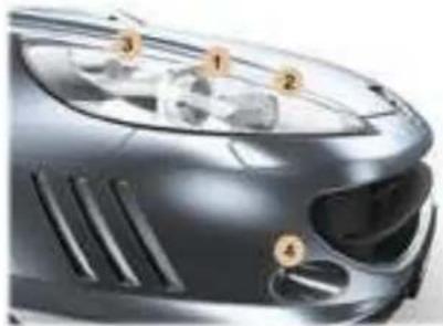 PEUGEOT 407 C (2006) - AFTAGELIG DÆKPLADE\* - 1