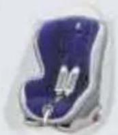 PEUGEOT 407 C (2006) - ISOFIX-BARNESÆDER ANBEFALET AF PEUGEOT OG GODKENDT TIL BRUG I DENNE BILMODEL - 2