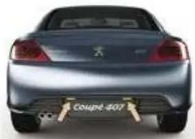 PEUGEOT 407 C (2006) - Indbygget sideblinklys - 2