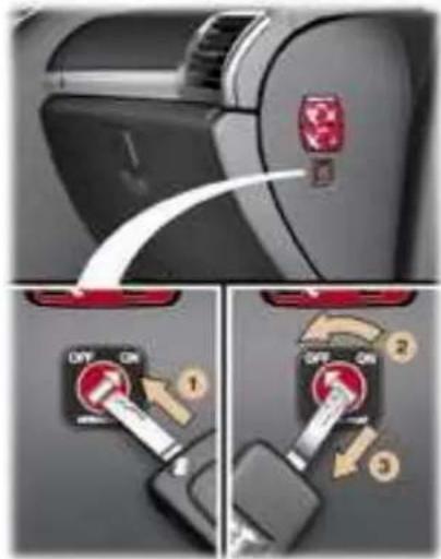 PEUGEOT 407 C (2006) - Airbag forsædepassager\* - 1