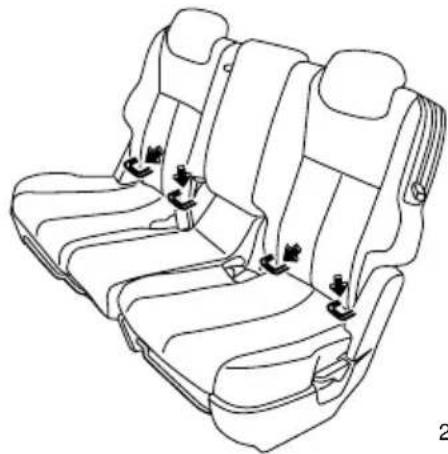 SUBARU Exiga (2011) - ■ISO FIX固定バー - 1