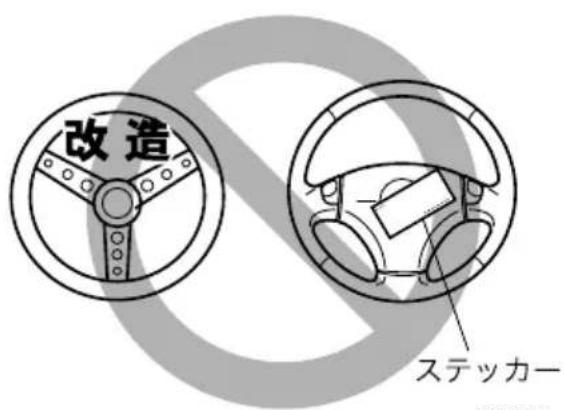 改造 ステッカー