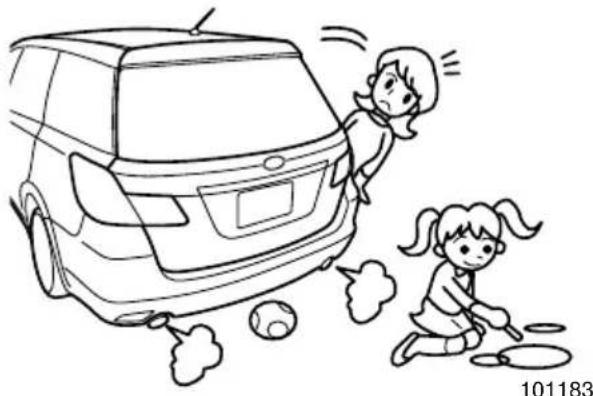 SUBARU Exiga (2011) - ■車内に排気ガスが侵入してきたと感じたら - 2