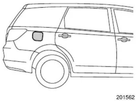 SUBARU Exiga (2011) - ■フューエルリッドの開閉 - 2