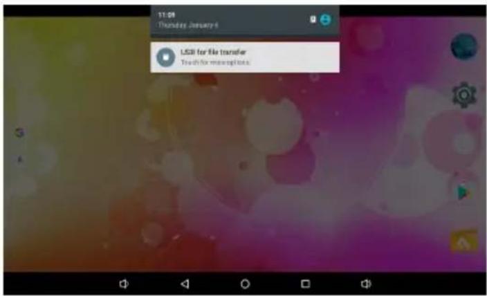 11:09 Thursday January 4 LCB for file transfer Touch the wireless links.