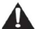 DENVER DAB-28 - RISK OF ELECTRIC SHOCK DO NOT OPEN - 1