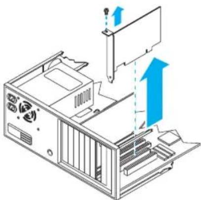 MATROX G550 - Open your computer and remove your existing graphics card \* - 1