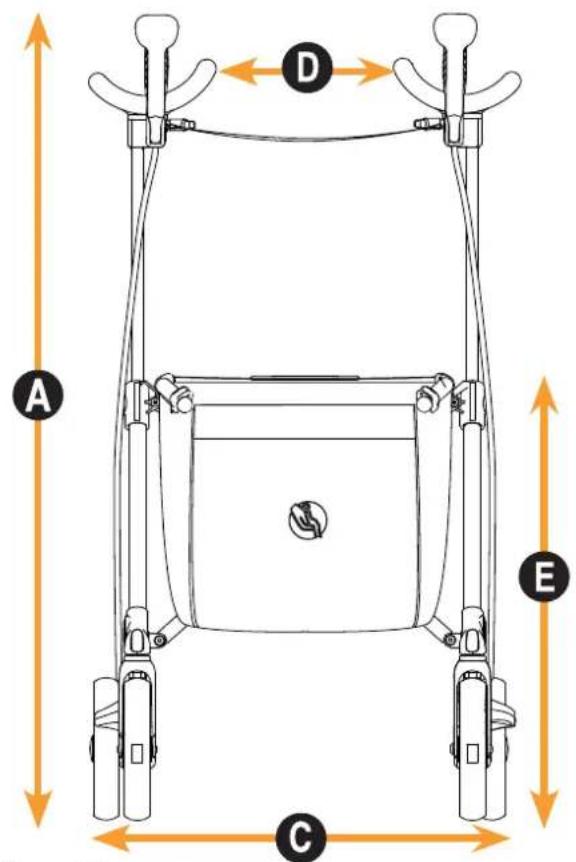 Handicare Gemino - walker - 4