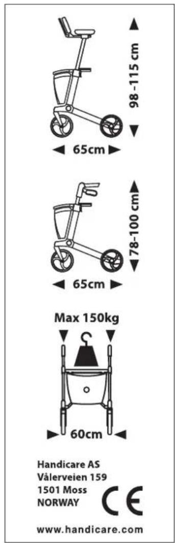 Handicare Gemino - walker - 1