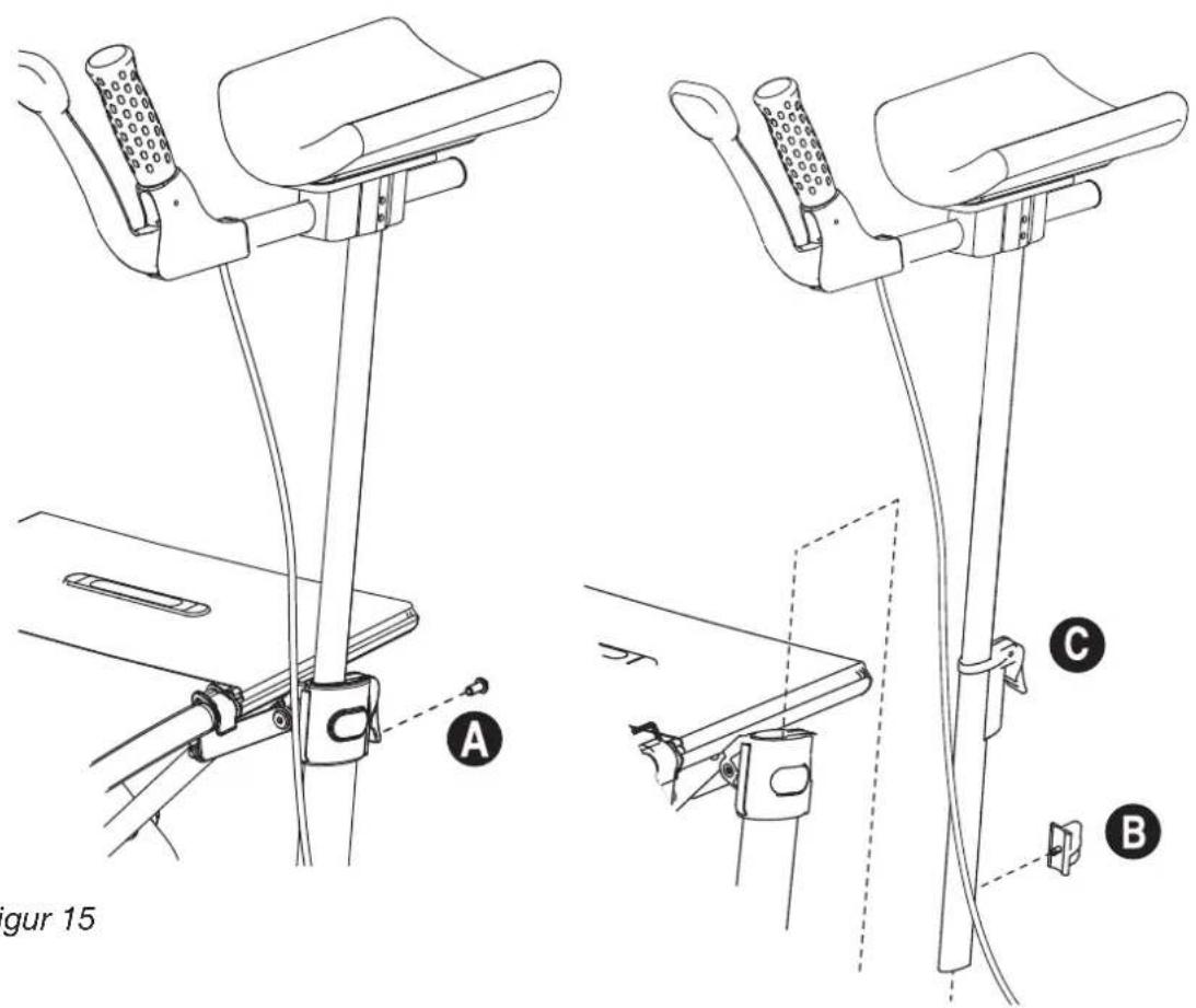 Handicare Gemino - Memory-funktion, der sikrer, at kørehåndtaget har den rigtige højde Figur 15 - 1
