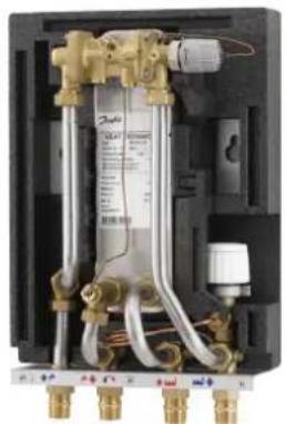 DANFOSS Akva Lux II - Gennemstrømningsvandvarmere - 1