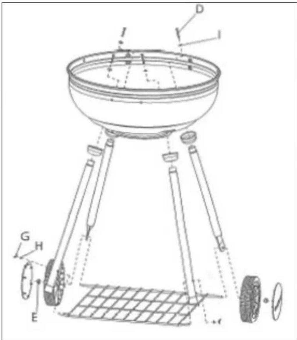 Custer BBQ 86952 - Stellet - 1