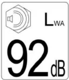 LWA 92dB