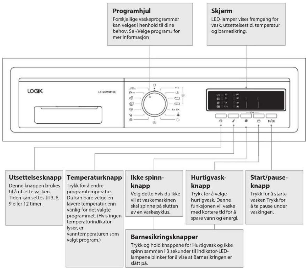 Logik L612WSM16E - NO - 1