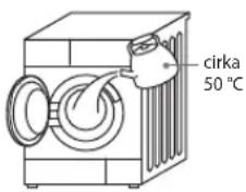 cirka 50 °C