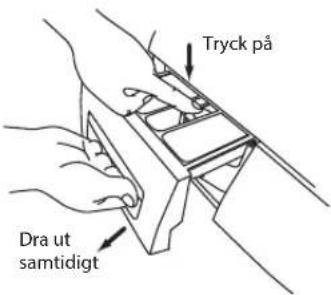 Tryck på Dra ut samtidigt