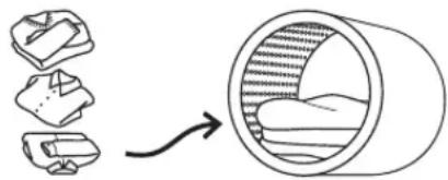 Logik L612WSM16E - Adding Delicate Laundry Items to the Drum - 1