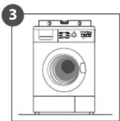 Logik L612WSM16E - Levelling the Washing Machine - 3