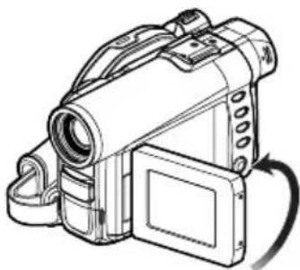 HITACHI DZ-MV350ESWH - - Display when recording an image of yourself - 1