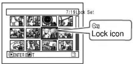 7:19 Lock Set Lock icon ENTER EXIT