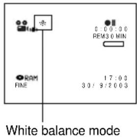HITACHI DZ-MV350ESWH - ADJUSTING COLOUR (WHITE BALANCE) - 3