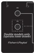 Fisher & Paykel DD60SI7 - Important! - 1