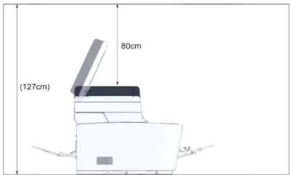 OKI MC563 - Installationsplads - 2