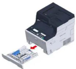 OKI MC563 - Fyld Papir i Bagge 1/2/3 - 1