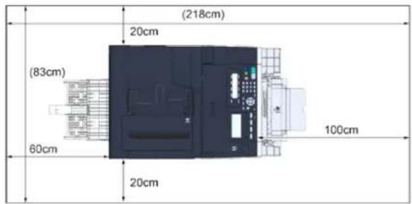 OKI MC563 - Installationsplads - 1