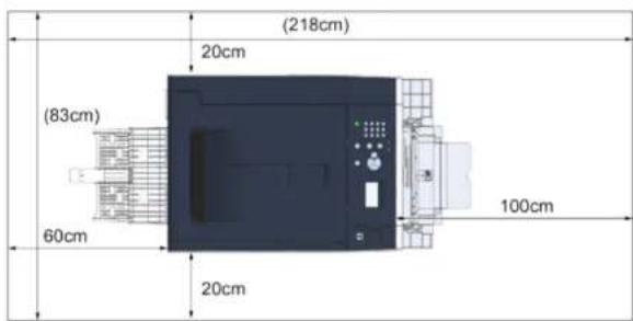 OKI C532 - Installationsplads - 1
