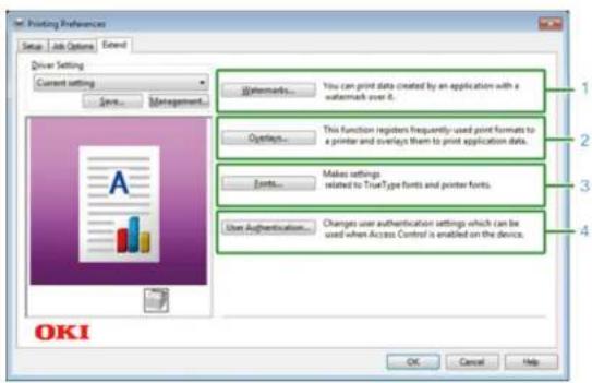 OKI C532 - Windows PCL-printerdriver - 3