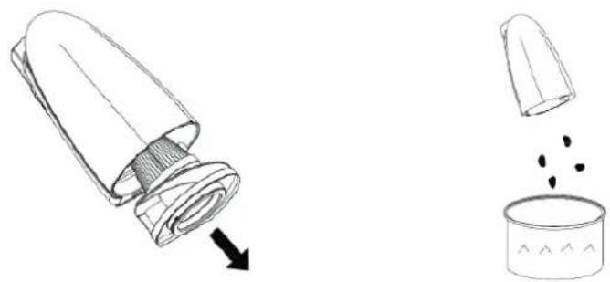 HYUNDAI VC 020O - Careful cleaning of the dust container and filters - 2