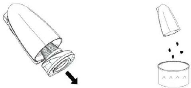 HYUNDAI VC 020O - Pečlivé čištění nádoby na nečistoty a filtrů - 2