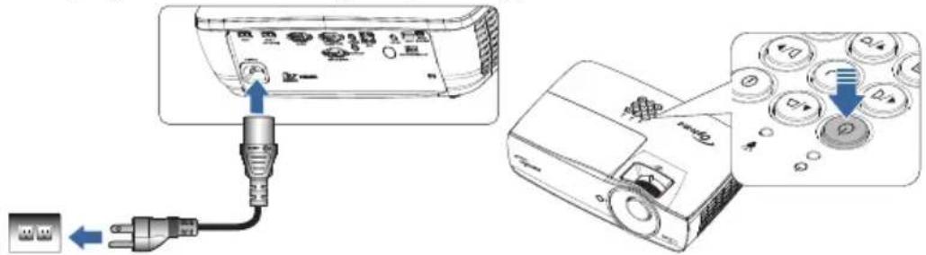 OPTOMA X460 - Sådan konfigurerer du filtype for multimedier med USB - 2