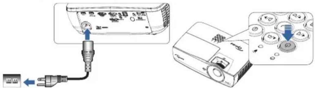 OPTOMA X460 - Vise skærmbilledet af den bærbare enhed (med USB Wi-Fi-dongle (ekstraudstyr)) - 1