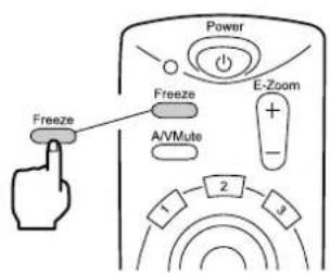 Power E-Zoom Freeze A/VMute 1 2 3