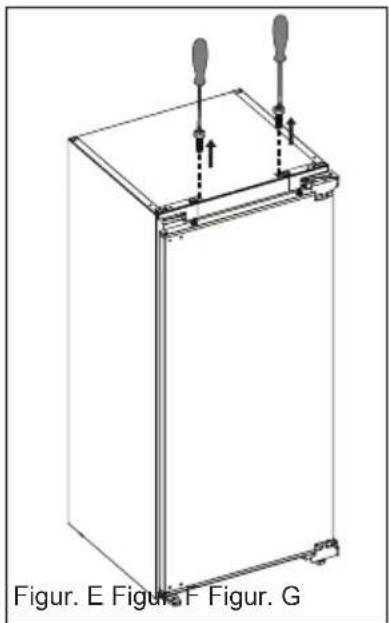 VESTFROST CBI 2791 F NF E - INSTALLATIONSVEJLEDNING OG VENDBAR D∅R - 5