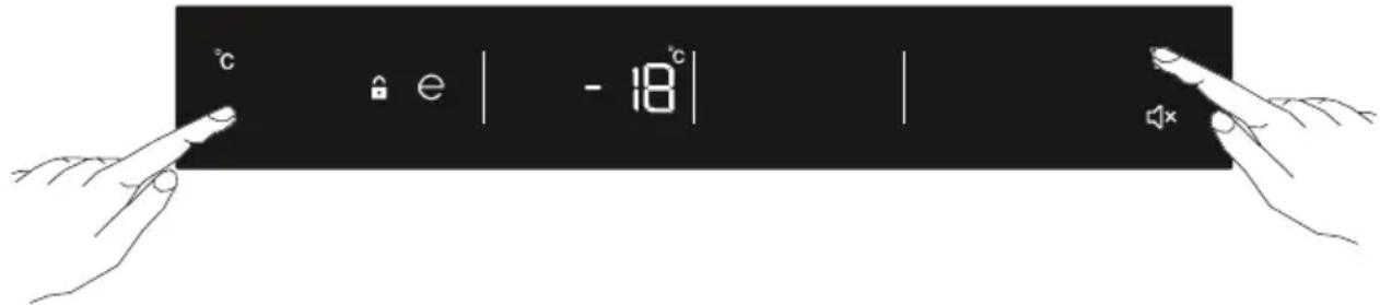 °C e | - 18°C | |