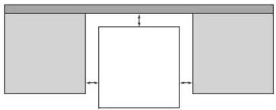 Logik L142CFW17 - Free Space Requirements - 1